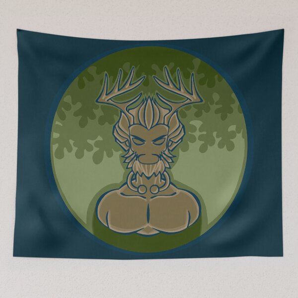 Item preview, Horned God designed and sold by CirsiumArts.