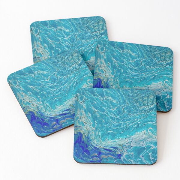 Item preview, Blue Wave Abstract Art designed and sold by Adelle Smith.