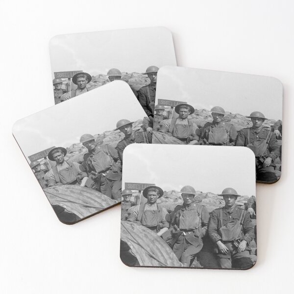 Item preview, New Zealand Officers In The Trenches - WW1 1917 designed and sold by warishellstore.