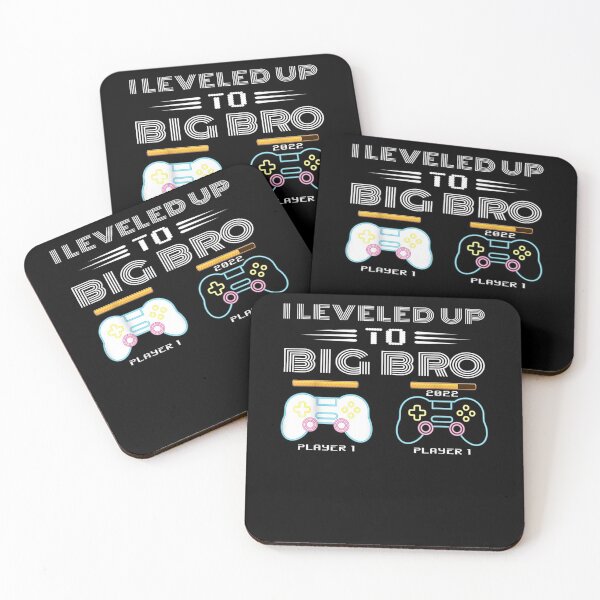 Item preview, I Leveled Up To Big Bro 2022 Promoted To Big Bro Game Player  designed and sold by maizreo.