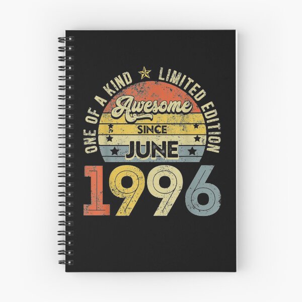 Item preview, Retro June 1996 25th Decorations Bday 25 Years Old Men Women  designed and sold by anniet33.