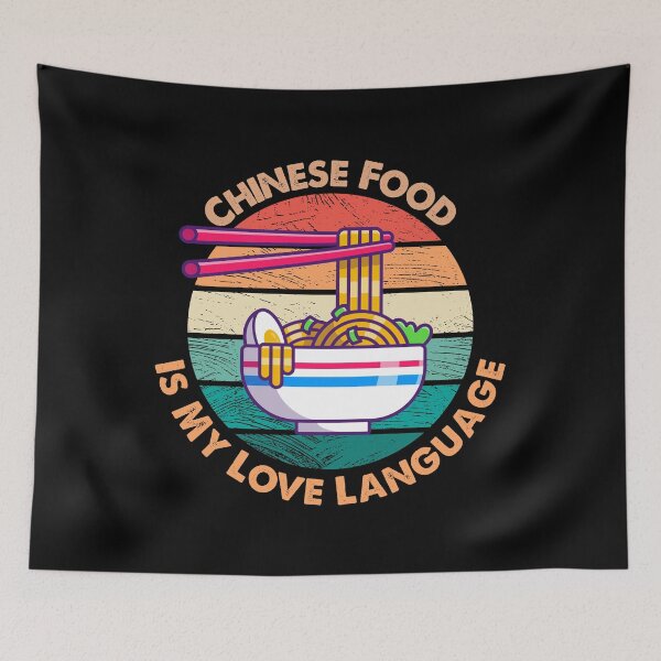 Item preview, Chinese Food Is My Love Language designed and sold by hattem.
