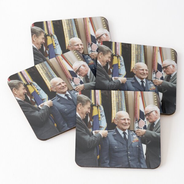 Item preview, Jimmy Doolittle Receiving His Fourth Star - 1985 designed and sold by warishellstore.