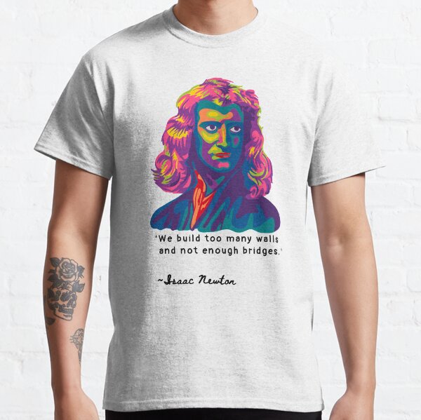 Isaac Newton Portrait Classic T-Shirt