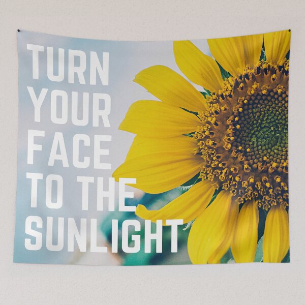 Item preview, Turn your face to the sunlight-  Golden mandala flower image designed and sold by Amalzaki.