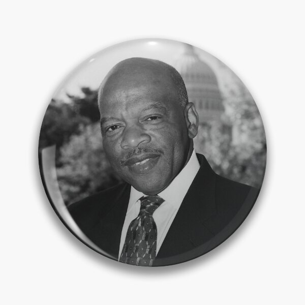 Item preview, John Lewis Official Congressional Portrait - 2003 designed and sold by warishellstore.