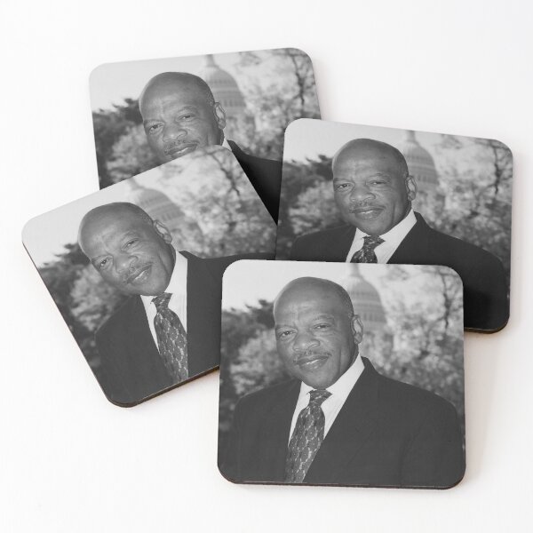 Item preview, John Lewis Official Congressional Portrait - 2003 designed and sold by warishellstore.