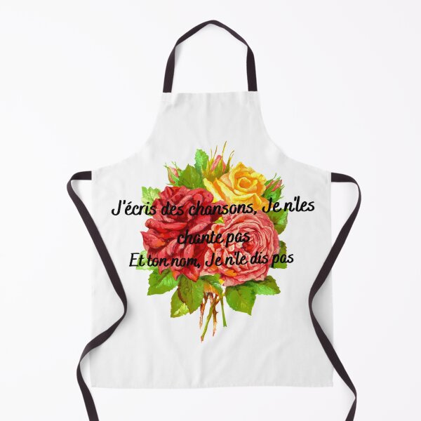 Item preview, Flowers with lyrics of a french indie song designed and sold by Phiiilo.