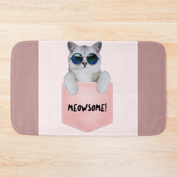 Item preview, CAT with sunglasses me owsome designed and sold by gilles01.