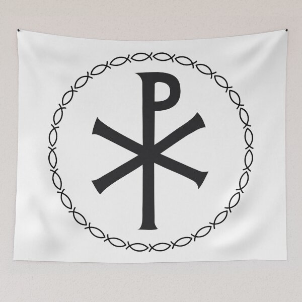 Item preview, Chi Rho - Ichithys Frame and Chi Rho Symbol designed and sold by molamode.
