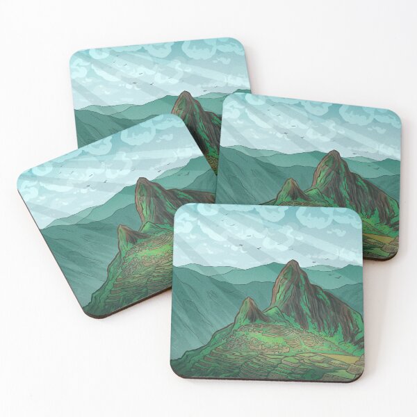 Item preview, Incan Citadel | Digital Illustration  designed and sold by Jackie Van Ryn.