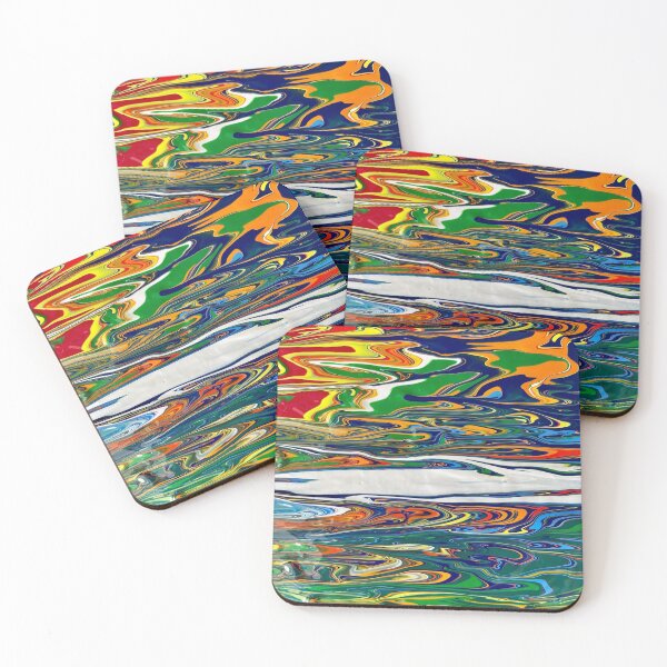 Item preview, Color Flow Abstract Art designed and sold by Adelle Smith.