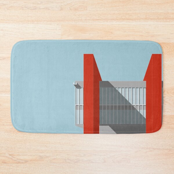 Item preview, Sao Paulo Museum, Brutalist Print, Sao Paulo, Print, Artwork, Illustration, Brutalist Architecture, Architecture Print designed and sold by sketchingarchi.