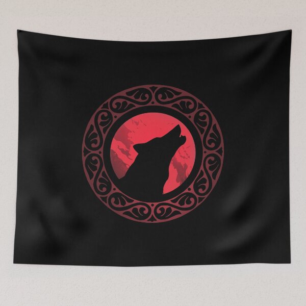 Item preview, Vikings Odin Wolf Geri Freki Midgard graphic designed and sold by NoriTEEs.