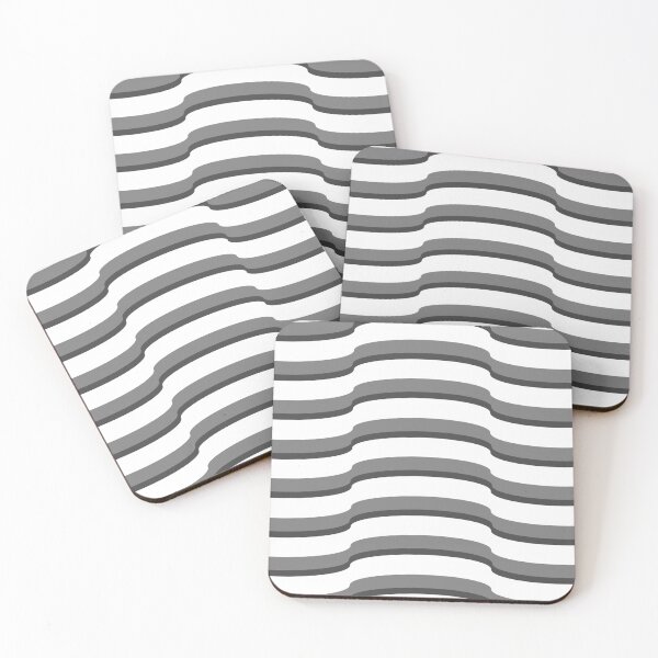 Item preview, Op Art White 7632 designed and sold by Art in My Loft.