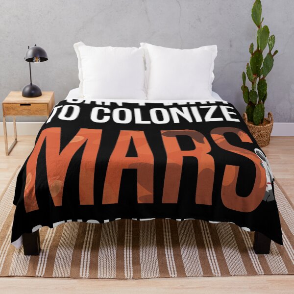 Item preview, I Can't Wait To Colonize Mars & Fuck It Up - Funny gift designed and sold by redblackline.