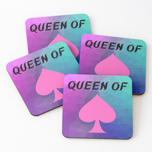 Item preview, Colorful Queen of Spades  designed and sold by KeikoandSarge.