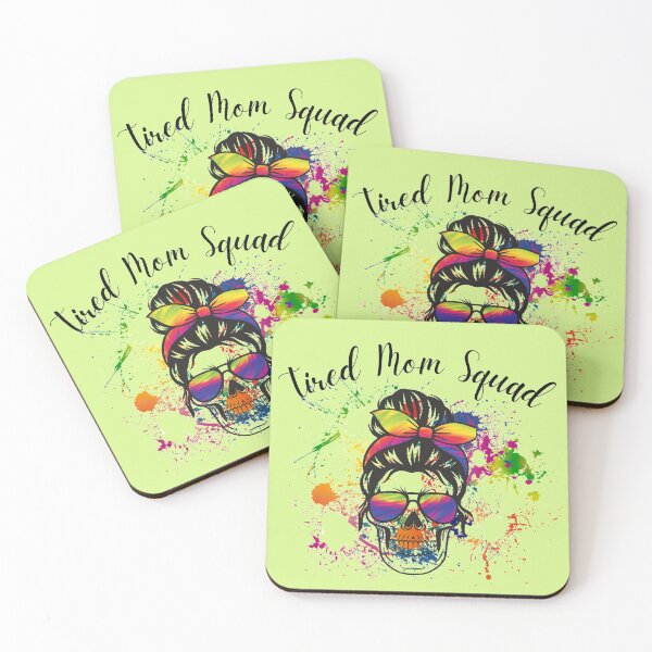 Item preview, tired mom squad-funny mom quotes designed and sold by CareChoice.