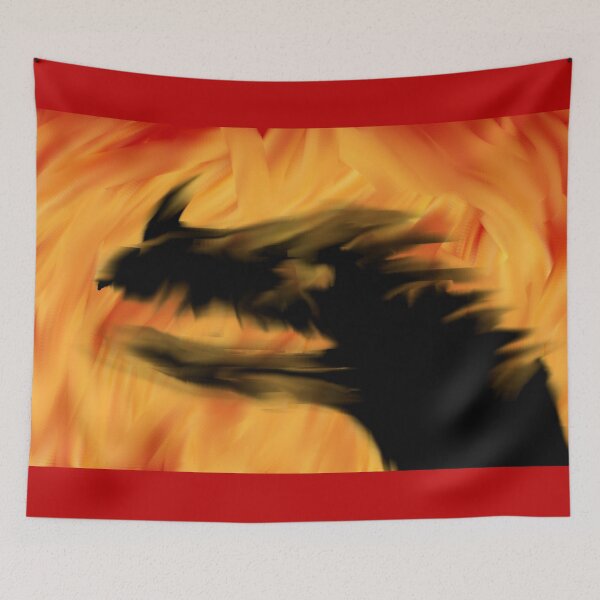 Item preview, SLAY YOUR DRAGONS_Ghost Dragon (with Flame) designed and sold by SelfUpgrade.