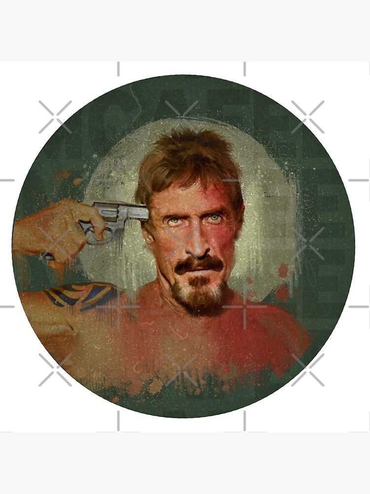 "John McAfee" Poster by Chrisjeffries24 Redbubble