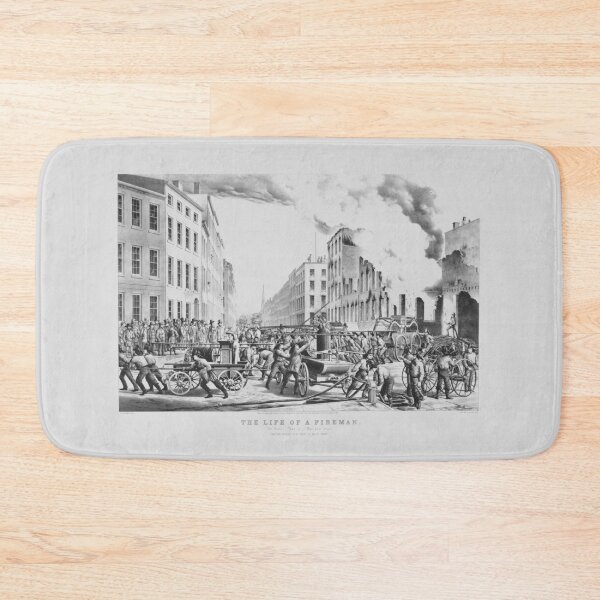 Item preview, The Life of a Fireman - The Ruins - Take Up - Man Your Rope - 1854 designed and sold by warishellstore.
