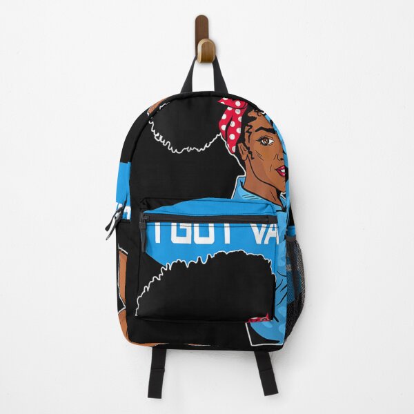 Item preview, Pro Vaccine I Got Vaccinated Black Girl Afro Queen For Women  designed and sold by maizreo.