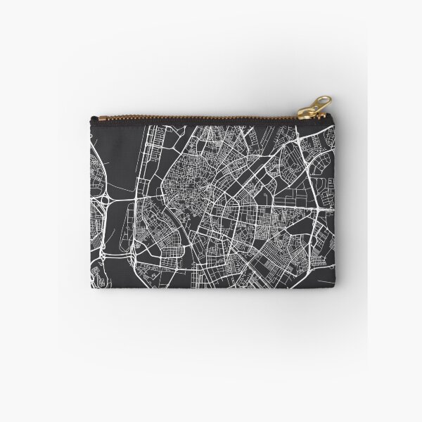 Artikelvorschau, Sevilla Karte, Spanien - grau entworfen und verkauft von MainStreetMaps.