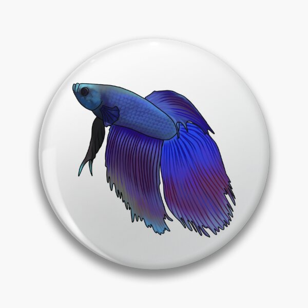 Item preview, Blue betta designed and sold by Eversonarts.