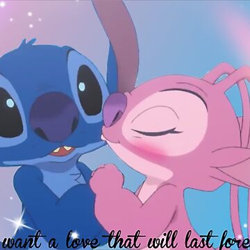 I LOVE my Stitch and Angel I finished last year 💙💖 it was my