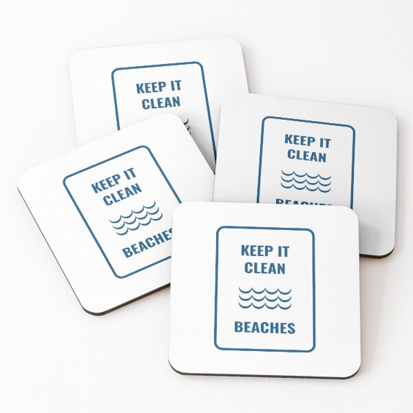 Item preview, Keep It Clean Beaches Sign designed and sold by huarew.
