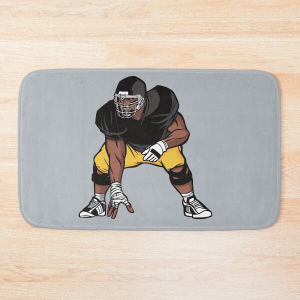 Item preview, Black and Gold Football Player designed and sold by SLAG-Creative.