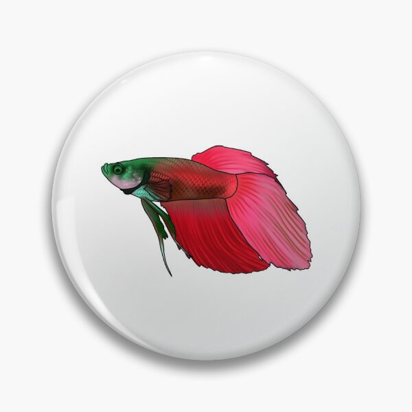 Item preview, Pink betta designed and sold by Eversonarts.
