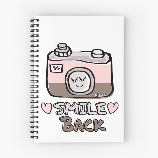 Item preview, IDream Pig Smile back designed and sold by IDreamPig.