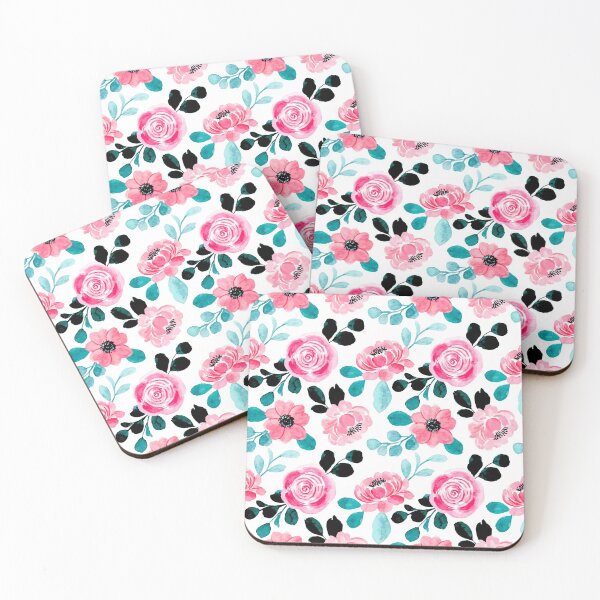 Item preview, Flower Power Floral Pattern design for apparel and beddings designed and sold by Sunnyhova.
