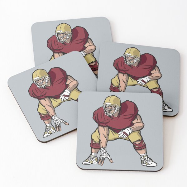 Item preview, Crimson and Gold Football Player designed and sold by SLAG-Creative.