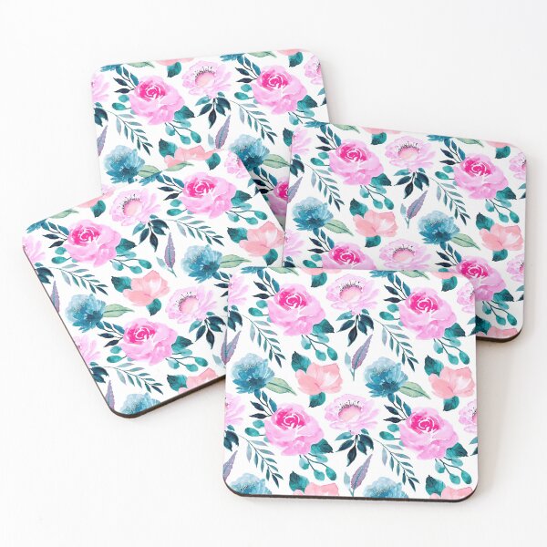 Item preview, Flower Power Floral Pattern design for apparel and beddings designed and sold by Sunnyhova.