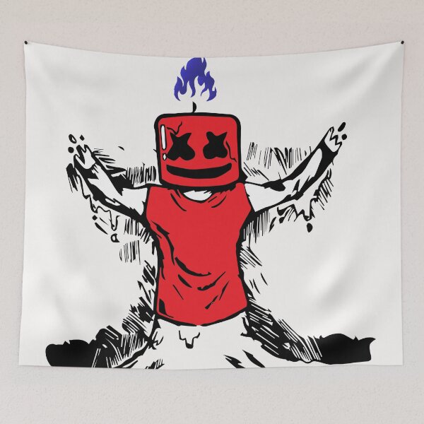 Item preview, Blue fire with a red candle dancing in the happines designed and sold by 21Kstudio.