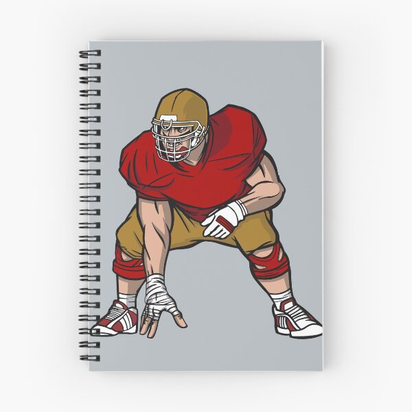 Item preview, Crimson and Old Gold Football Player designed and sold by SLAG-Creative.