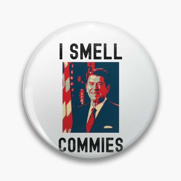 Item preview, I Smell Commies Ronald Reagan Distressed Design designed and sold by VandJStore.