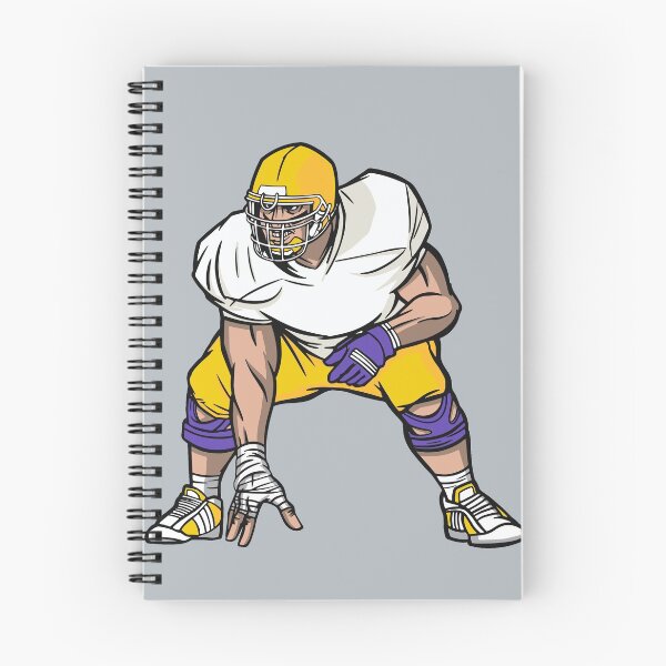 Item preview, Purple and Gold Football Player designed and sold by SLAG-Creative.