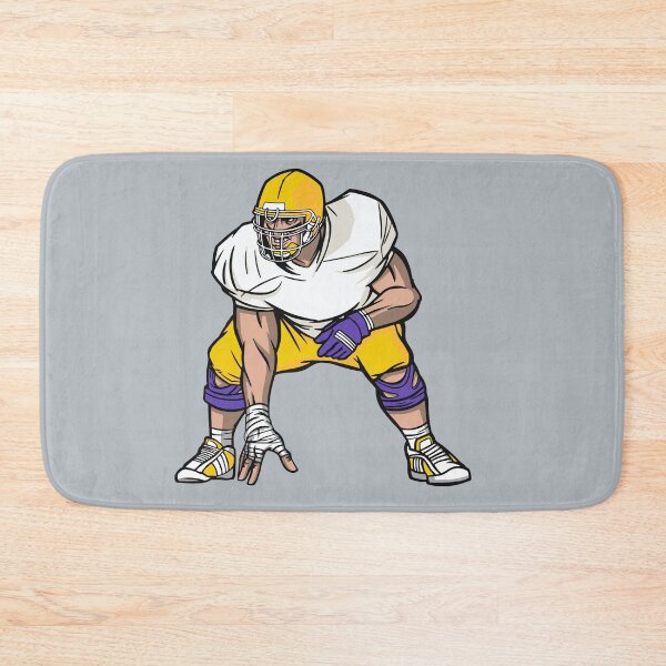 Item preview, Purple and Gold Football Player designed and sold by SLAG-Creative.