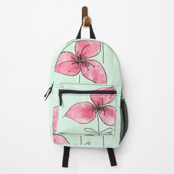 Item preview, Tulips Lover. Small Bloom . Pink flowers with leaves graphic drawing with watercolor elements. designed and sold by ZheltakovaIana.