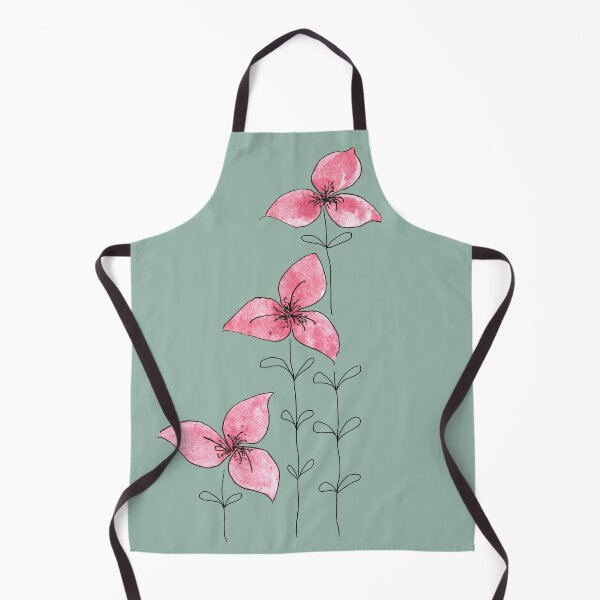 Item preview, Tulips Lover. Small Bloom . Pink flowers with leaves graphic drawing with watercolor elements. designed and sold by ZheltakovaIana.