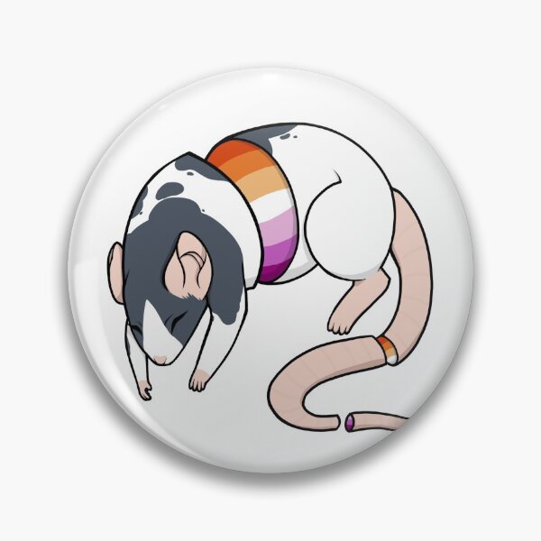 Item preview, Lesbian Pride Rat designed and sold by saltuurn.