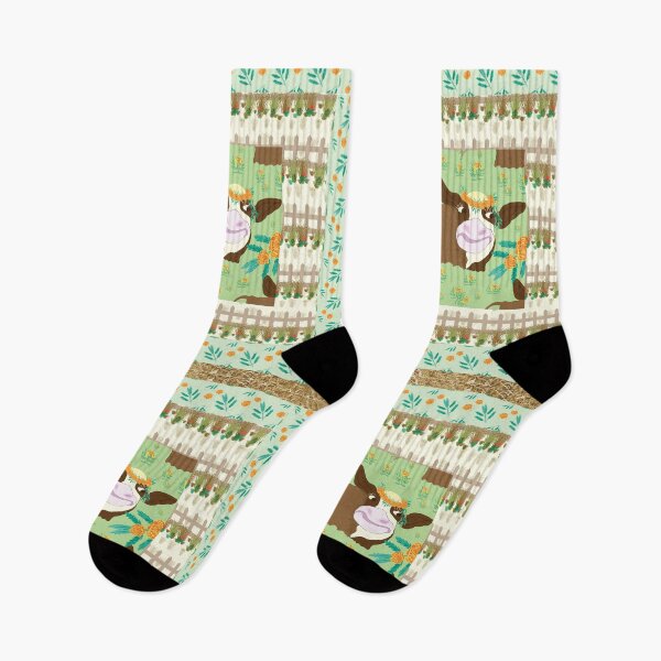 Item preview, Happy Cow Quilt Block- Green designed and sold by CharlotteMakes.