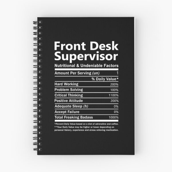 Artikelvorschau, Front Desk Supervisor T-Shirt - Ernährungs- und unbestreitbare Faktoren Geschenkartikel Tee entworfen und verkauft von cpaddensil.