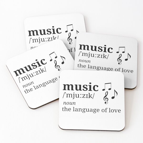 Item preview, Music is my love language designed and sold by J0805.