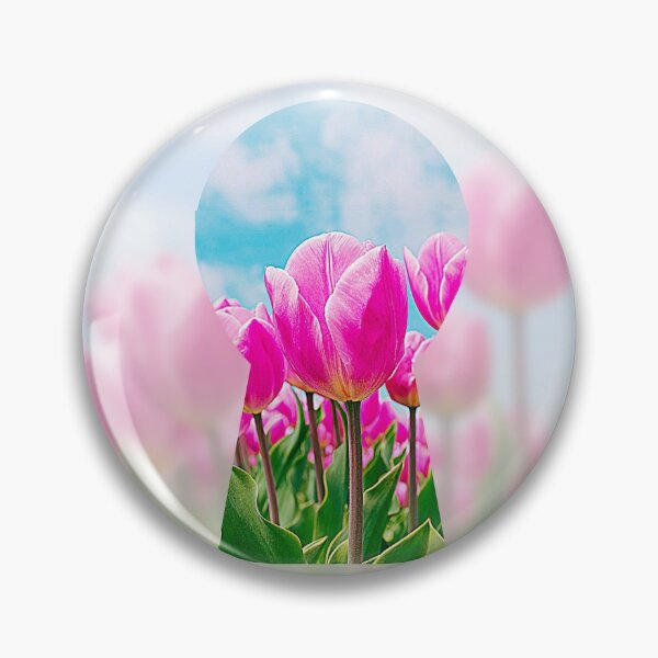 Item preview, Tulip Field Keyhole View designed and sold by Cinders-Embers.