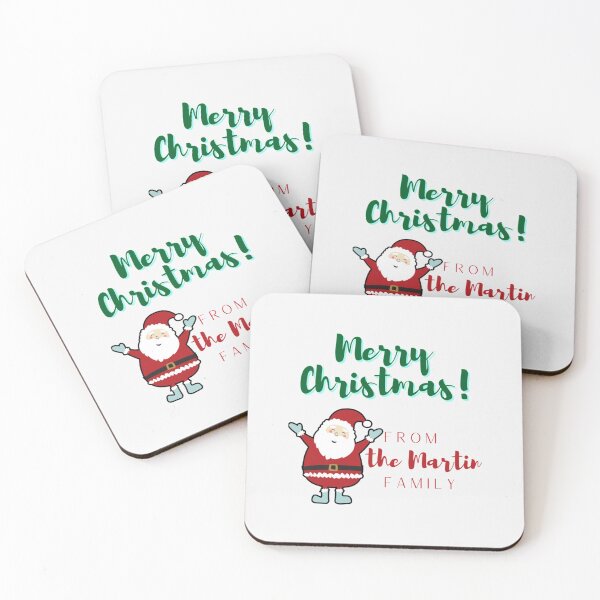 Item preview, Merry Christmas From The Martin Famil| Perfect Gift designed and sold by veracazoo.