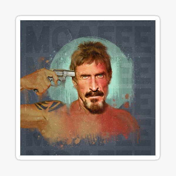Item preview, John McAfee designed and sold by Chrisjeffries24.